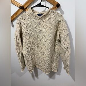 NEVER WORN- Paul James- 100% WOOL SWEATER- MENS- Oversized small